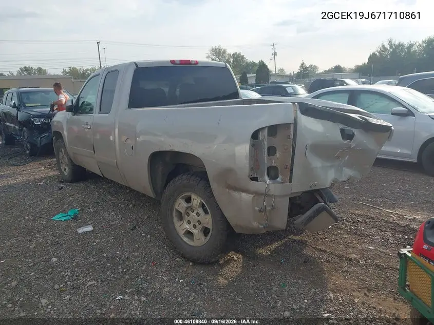 2007 CHEVROLET SILVERADO VIN 1GCEK19J67Z628698 — фото 3