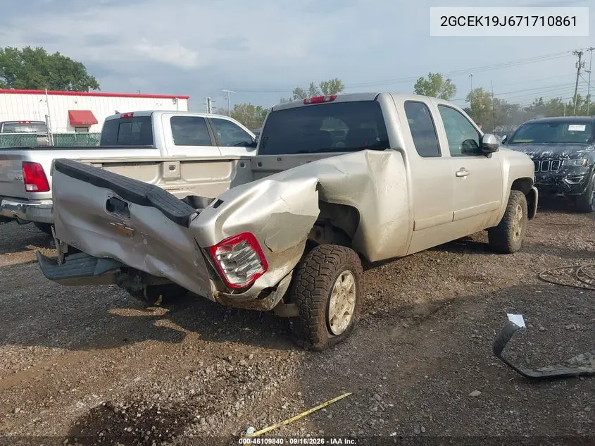 2007 CHEVROLET SILVERADO VIN 1GCEK19J67Z628698 — фото 4
