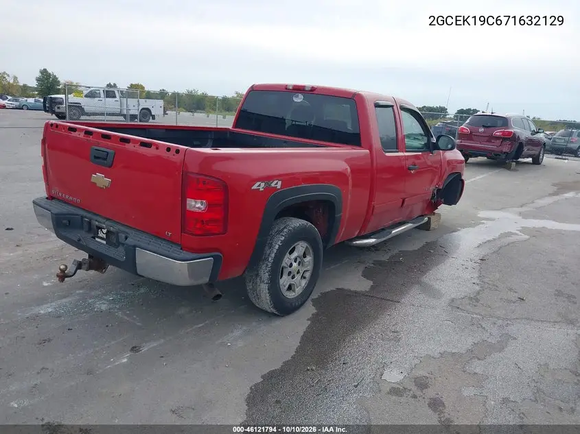 2007 CHEVROLET SILVERADO VIN 2GCEK19C671632129 — фото 4