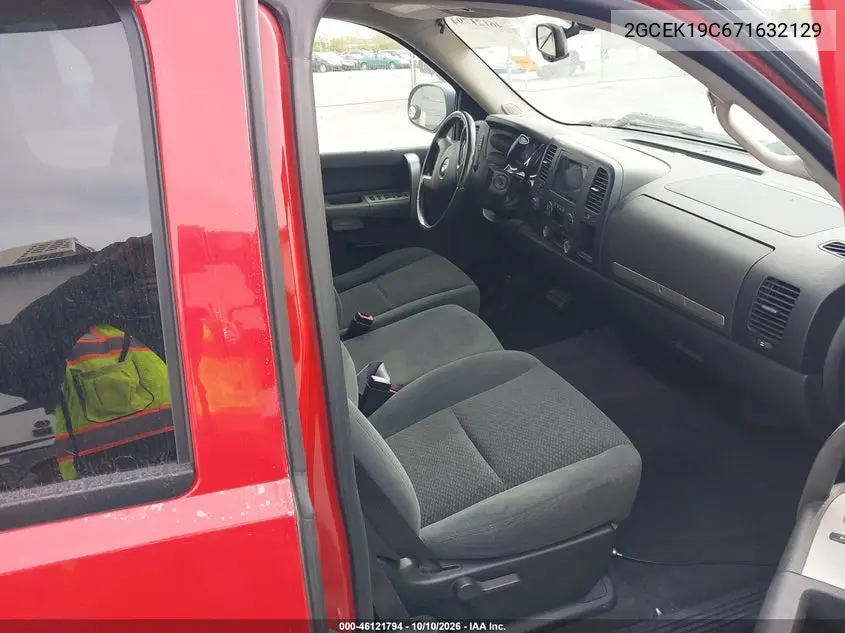 2007 CHEVROLET SILVERADO VIN 2GCEK19C671632129 — фото 5