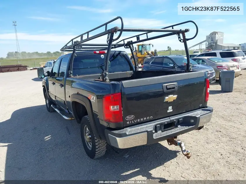 2007 CHEVROLET SILVERADO VIN 1GCHK23K87F522565 — фото 3