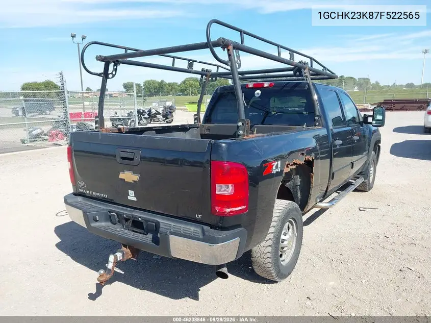 2007 CHEVROLET SILVERADO VIN 1GCHK23K87F522565 — фото 4