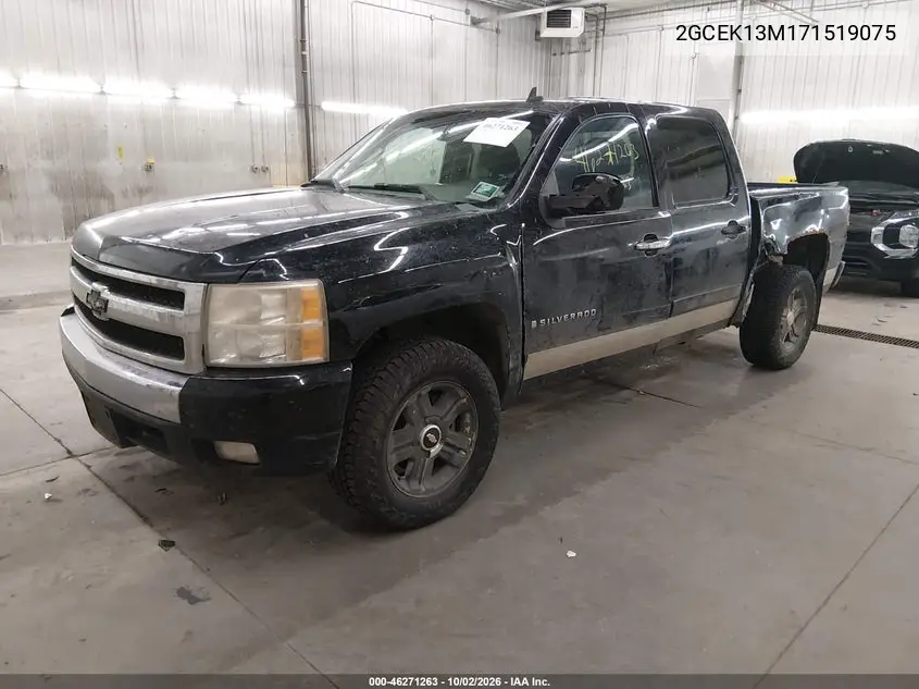 2007 CHEVROLET SILVERADO VIN 2GCEK13M171519075 — фото 2