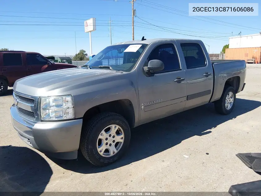 2007 CHEVROLET SILVERADO VIN 2GCEC13C871606086 — фото 2