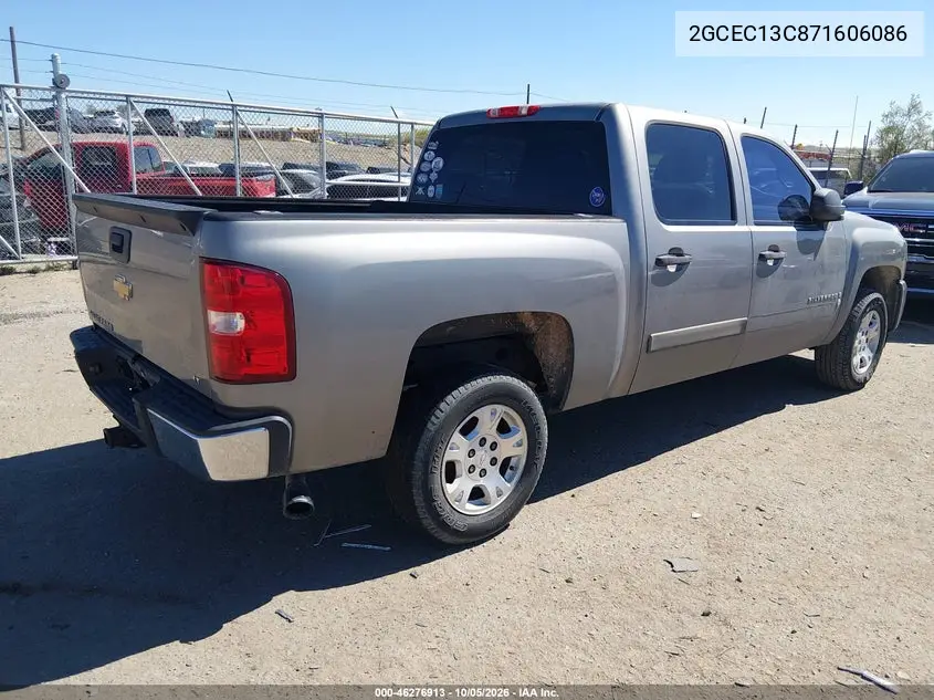 2007 CHEVROLET SILVERADO VIN 2GCEC13C871606086 — фото 4