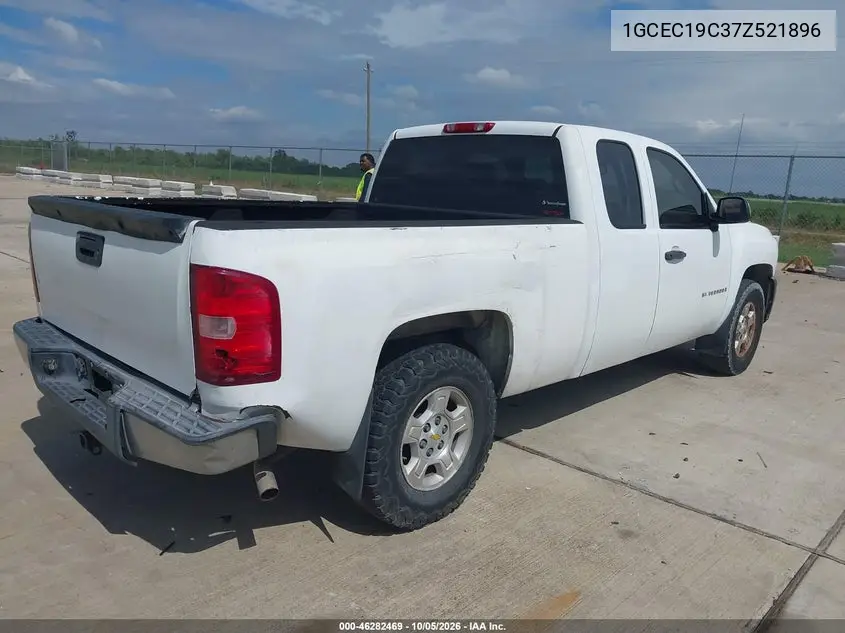 2007 CHEVROLET SILVERADO VIN 1GCEC19C37Z521896 — фото 4