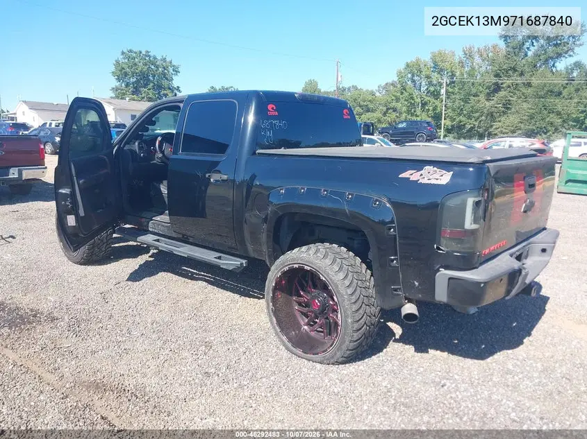 2007 CHEVROLET SILVERADO VIN 2GCEK13M971687840 — фото 3