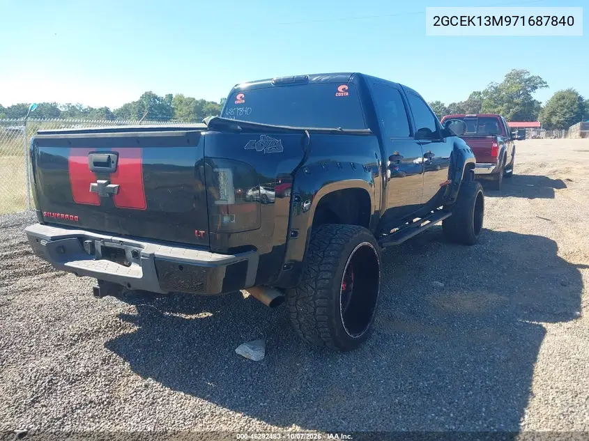 2007 CHEVROLET SILVERADO VIN 2GCEK13M971687840 — фото 4