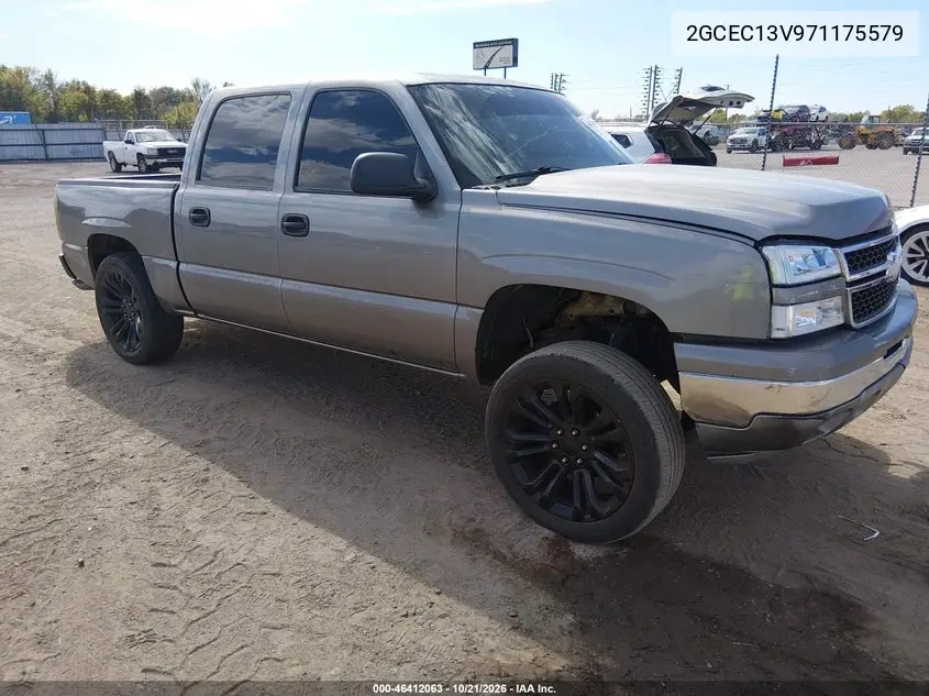 CHEVROLET SILVERADO 2007, VIN 2GCEC13V971175579