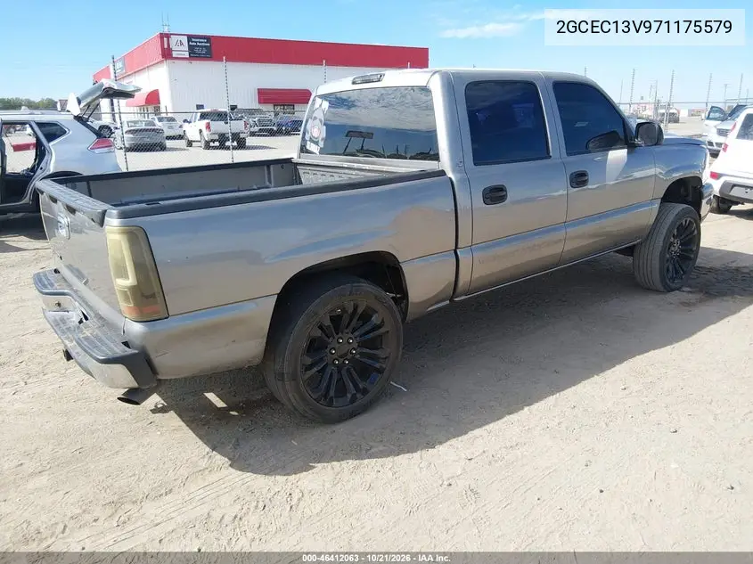 2007 CHEVROLET SILVERADO VIN 2GCEC13V971175579 — фото 4