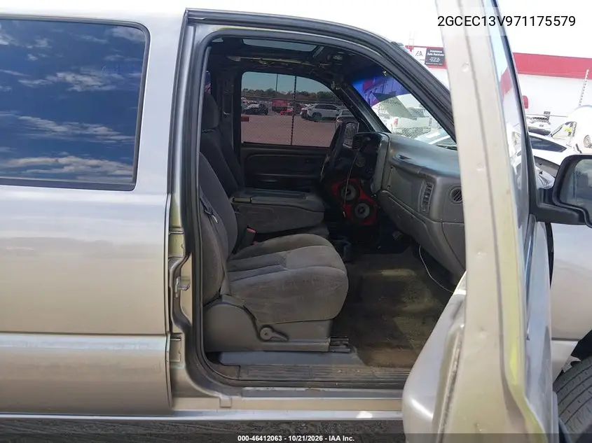 2007 CHEVROLET SILVERADO VIN 2GCEC13V971175579 — фото 5