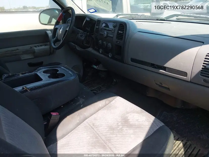 2008 CHEVROLET SILVERADO VIN 1GCEC19X78Z290568 — фото 5