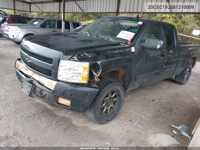 2008 CHEVROLET SILVERADO VIN 2GCEC19J581210009 — фото 2