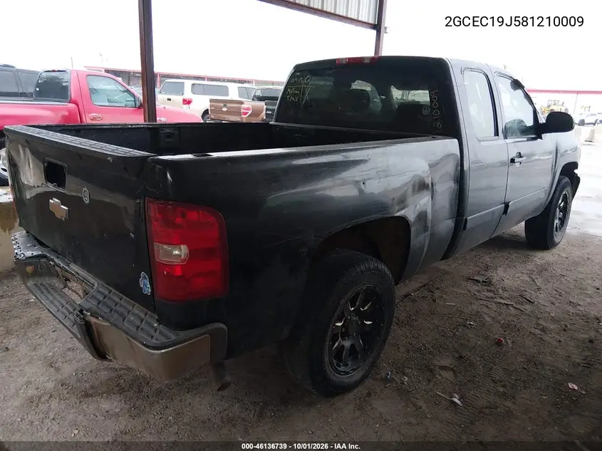 2008 CHEVROLET SILVERADO VIN 2GCEC19J581210009 — фото 4