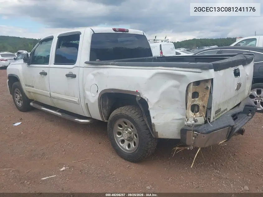2008 CHEVROLET SILVERADO VIN 2GCEC13C081241176 — фото 3