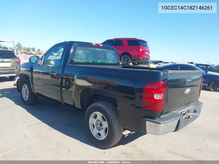 2008 CHEVROLET SILVERADO VIN 1GCEC14C18Z146261 — фото 3