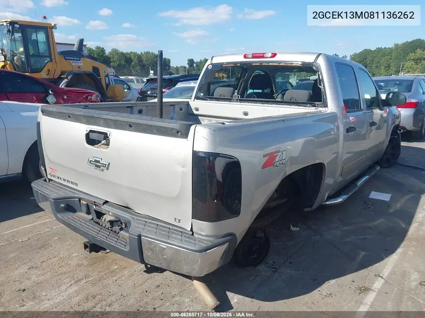 2008 CHEVROLET SILVERADO VIN 2GCEK13M081136262 — фото 4