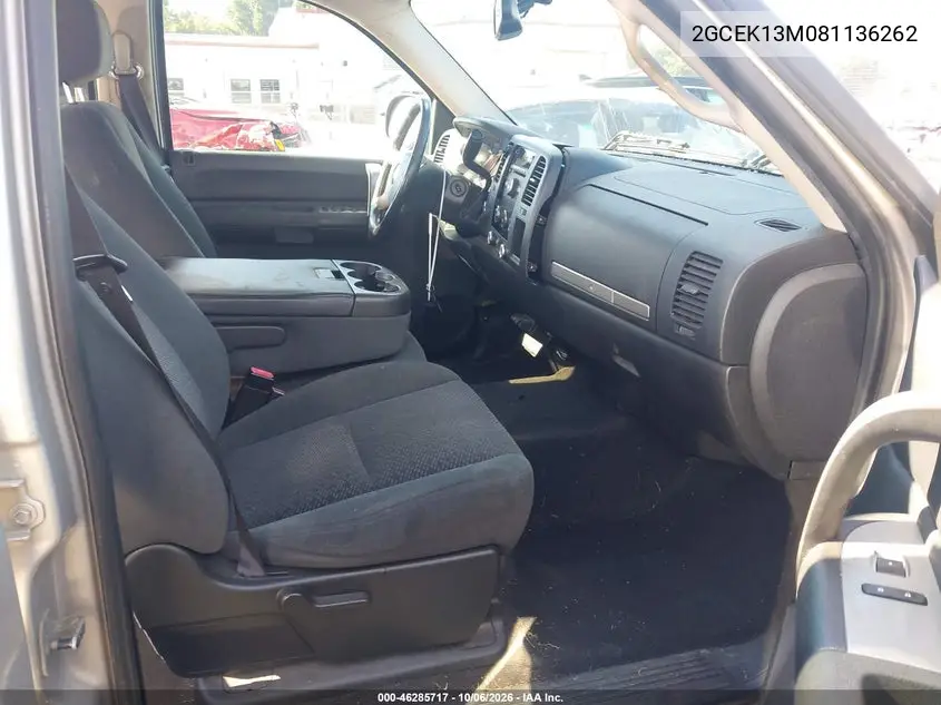 2008 CHEVROLET SILVERADO VIN 2GCEK13M081136262 — фото 5