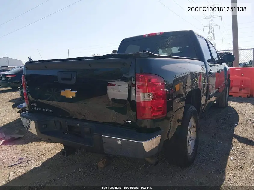 2008 CHEVROLET SILVERADO VIN 2GCEC130181251138 — фото 4