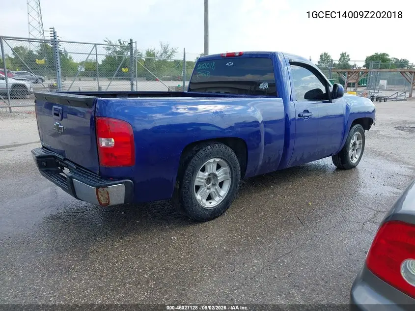 2009 CHEVROLET SILVERADO VIN 1GCEC14009Z202018 — фото 4