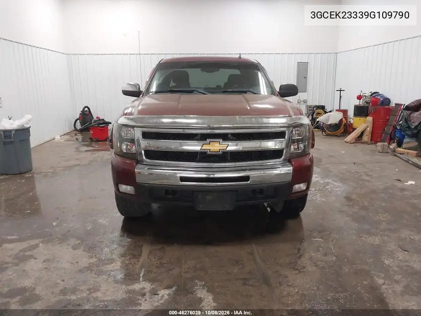 2009 CHEVROLET SILVERADO VIN 3GCEK23339G109790 — фото 12