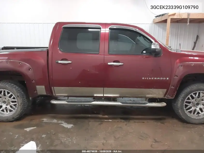 2009 CHEVROLET SILVERADO VIN 3GCEK23339G109790 — фото 13