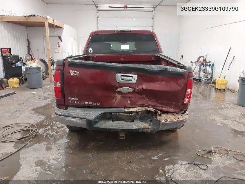 2009 CHEVROLET SILVERADO VIN 3GCEK23339G109790 — фото 16