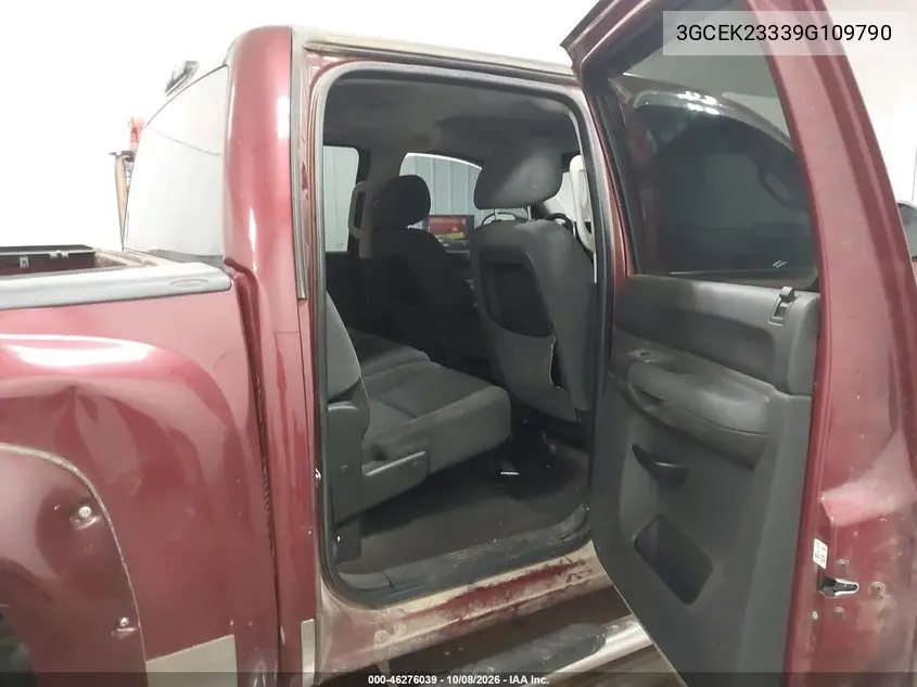 2009 CHEVROLET SILVERADO VIN 3GCEK23339G109790 — фото 8