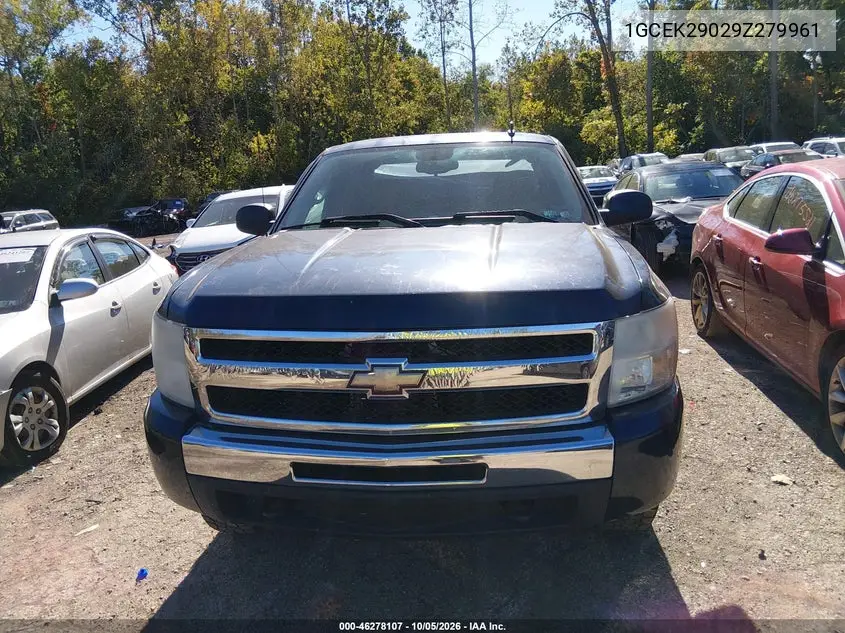 2009 CHEVROLET SILVERADO VIN 1GCEK29029Z279961 — фото 12