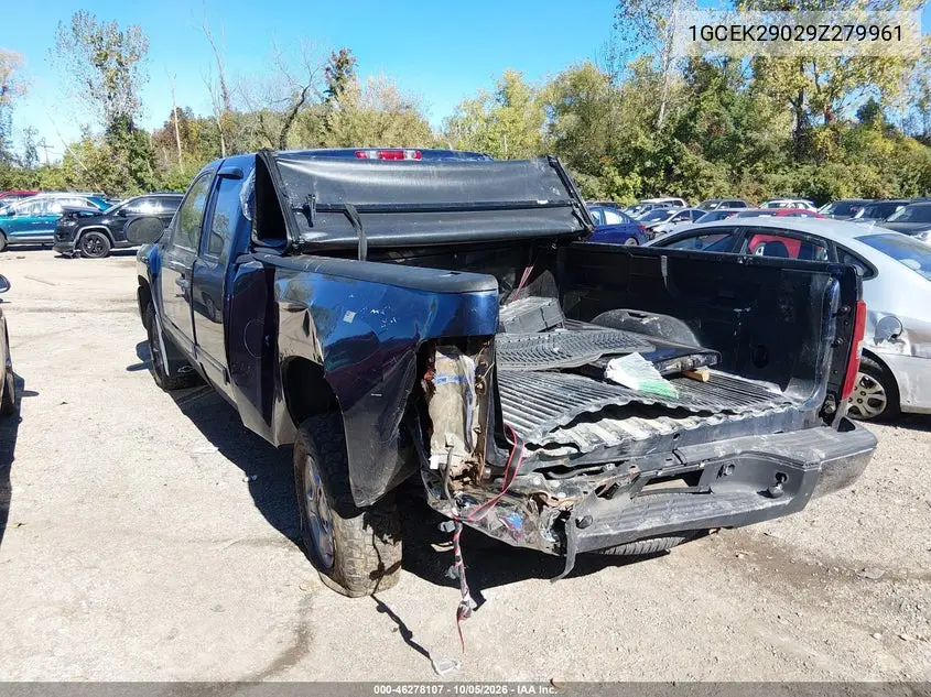 2009 CHEVROLET SILVERADO VIN 1GCEK29029Z279961 — фото 3