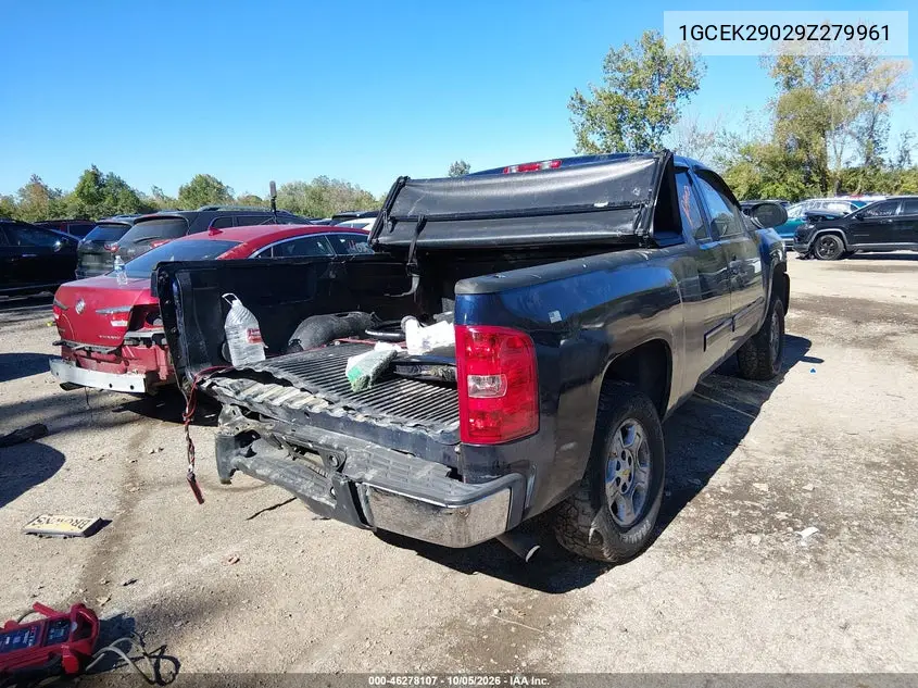 2009 CHEVROLET SILVERADO VIN 1GCEK29029Z279961 — фото 4