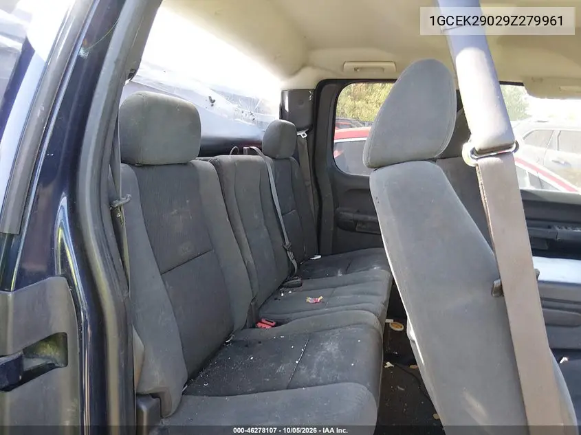2009 CHEVROLET SILVERADO VIN 1GCEK29029Z279961 — фото 8
