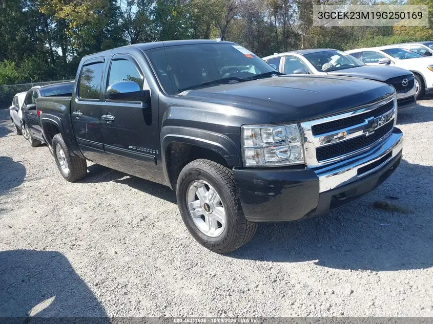 CHEVROLET SILVERADO 2009, VIN 3GCEK23M19G250169