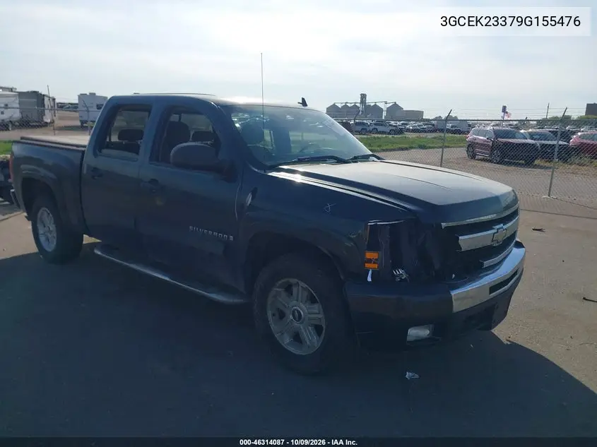 CHEVROLET SILVERADO 2009, VIN 3GCEK23379G155476