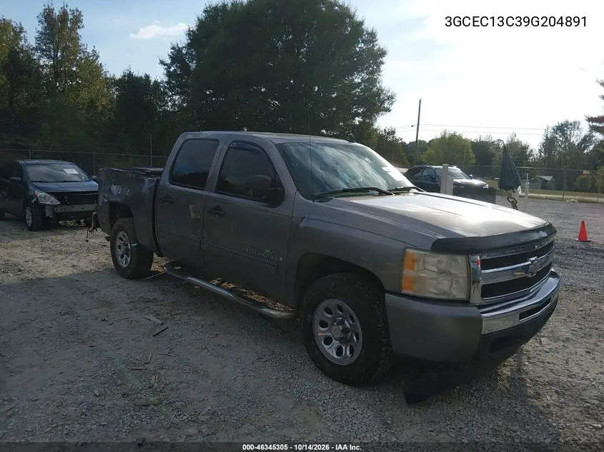 CHEVROLET SILVERADO 2009, VIN 3GCEC13C39G204891