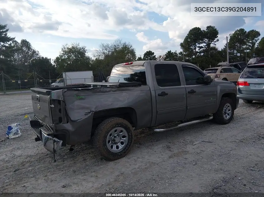 2009 CHEVROLET SILVERADO VIN 3GCEC13C39G204891 — фото 4