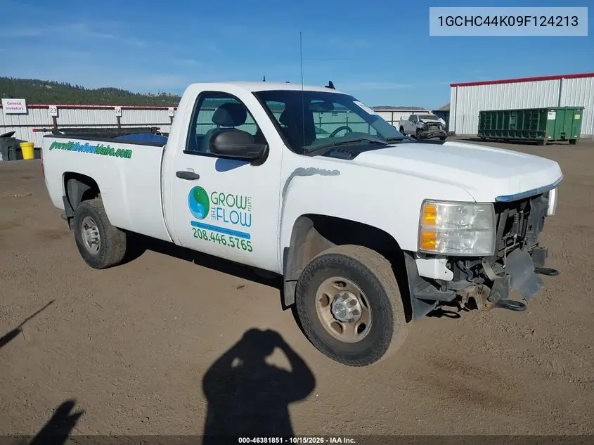 CHEVROLET SILVERADO 2009, VIN 1GCHC44K09F124213