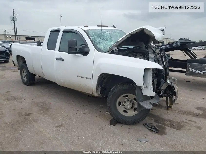 CHEVROLET SILVERADO 2009, VIN 1GCHC49699E122333