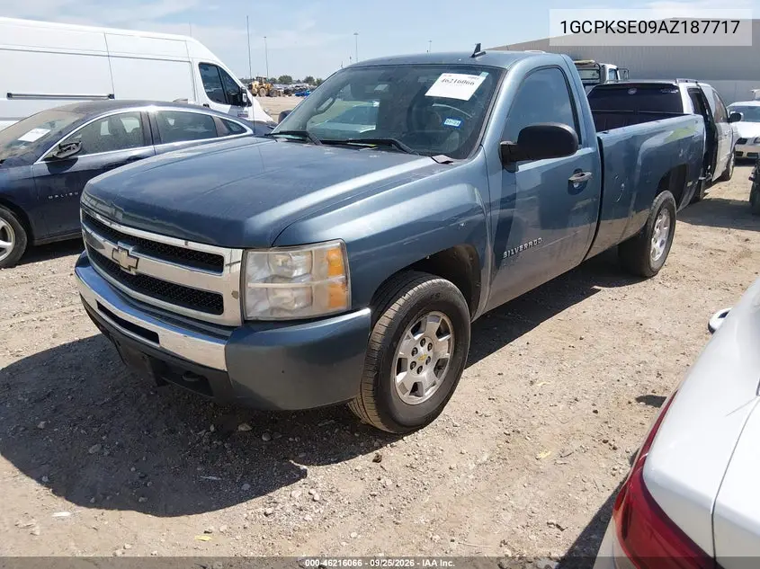 2010 CHEVROLET SILVERADO VIN 1GCPKSE09AZ187717 — фото 2