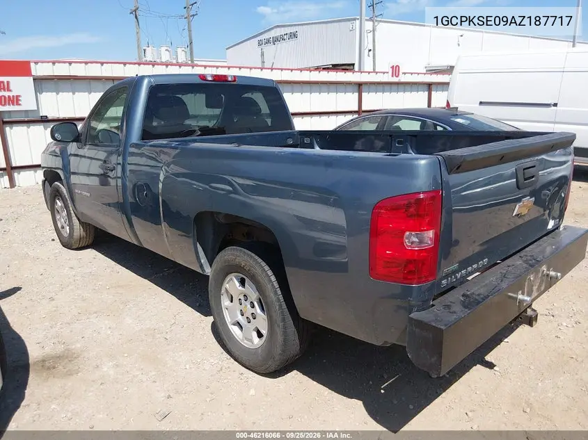 2010 CHEVROLET SILVERADO VIN 1GCPKSE09AZ187717 — фото 3