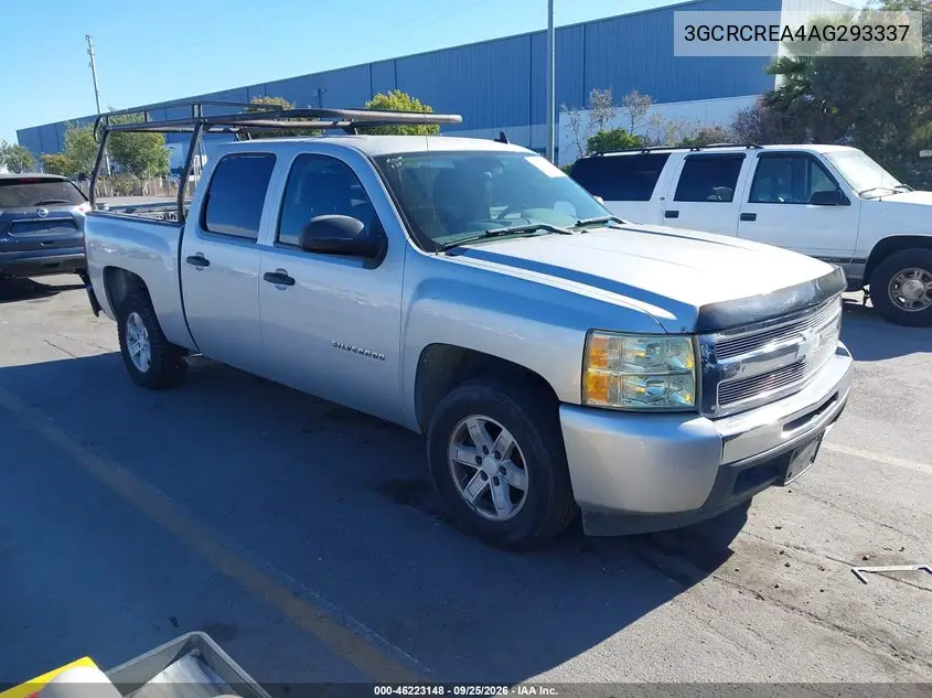 CHEVROLET SILVERADO 2010, VIN 3GCRCREA4AG293337