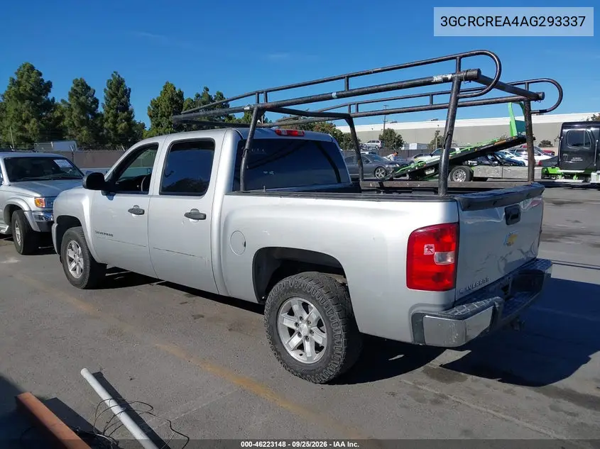2010 CHEVROLET SILVERADO VIN 3GCRCREA4AG293337 — фото 3