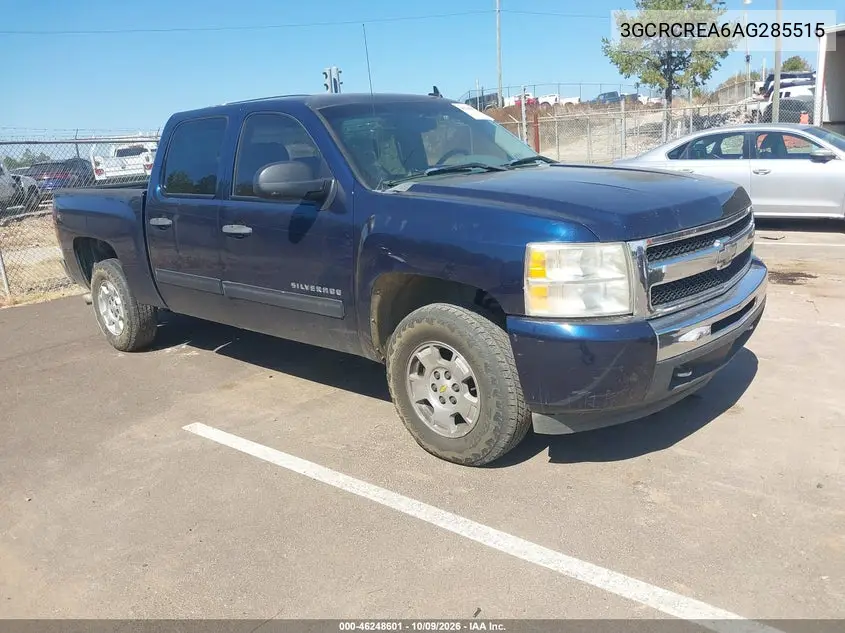CHEVROLET SILVERADO 2010, VIN 3GCRCREA6AG285515