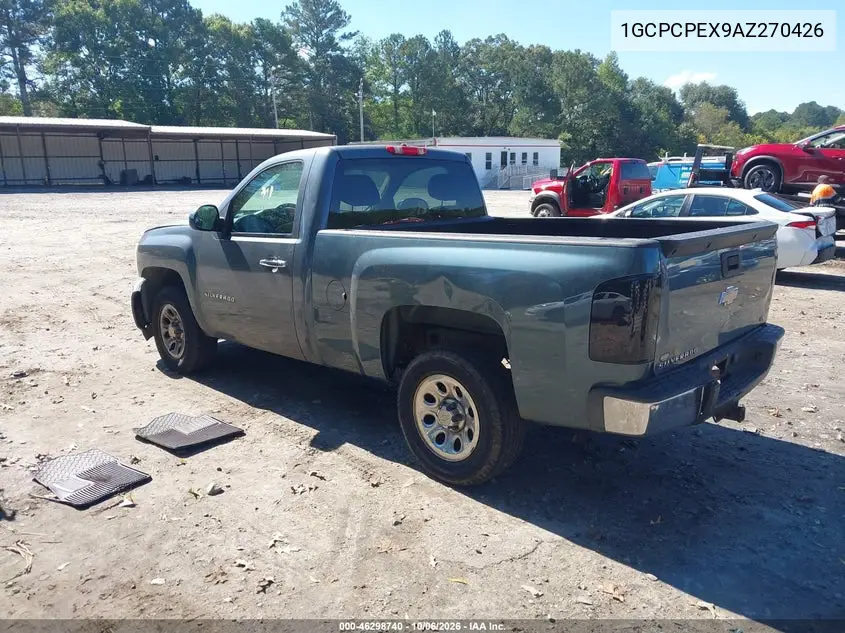 2010 CHEVROLET SILVERADO VIN 1GCPCPEX9AZ270426 — фото 3