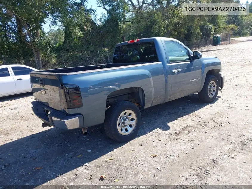 2010 CHEVROLET SILVERADO VIN 1GCPCPEX9AZ270426 — фото 4