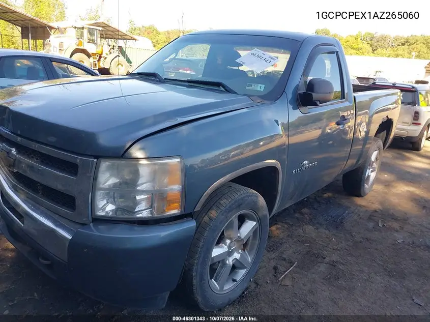 2010 CHEVROLET SILVERADO VIN 1GCPCPEX1AZ265060 — фото 2