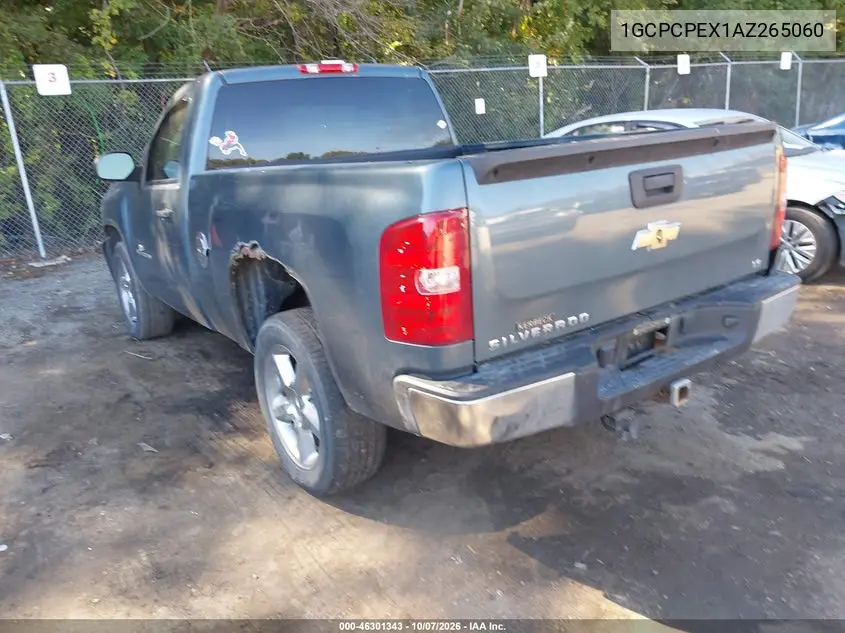 2010 CHEVROLET SILVERADO VIN 1GCPCPEX1AZ265060 — фото 3