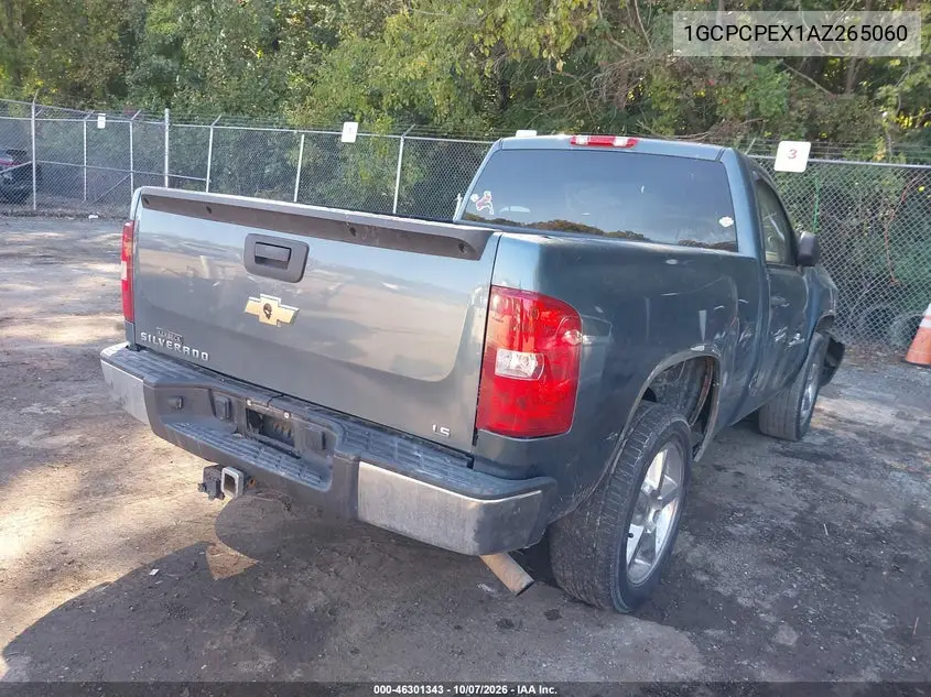 2010 CHEVROLET SILVERADO VIN 1GCPCPEX1AZ265060 — фото 4