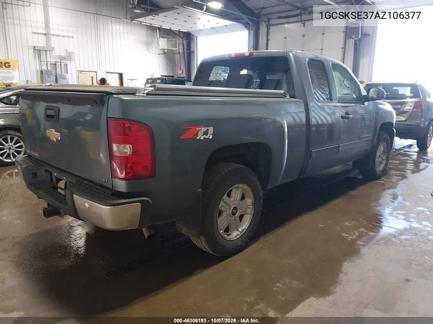 2010 CHEVROLET SILVERADO VIN 1GCSKSE37AZ106377 — фото 4