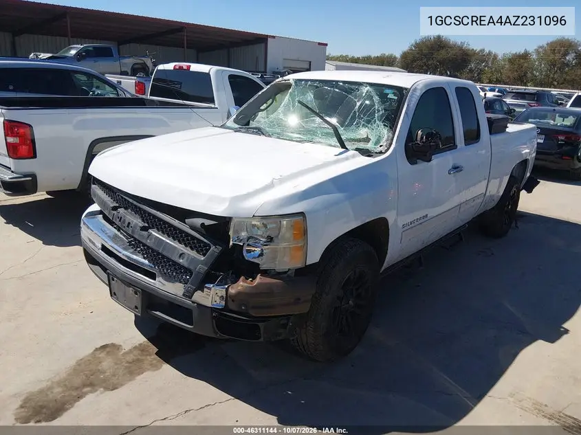 2010 CHEVROLET SILVERADO VIN 1GCSCREA4AZ231096 — фото 2